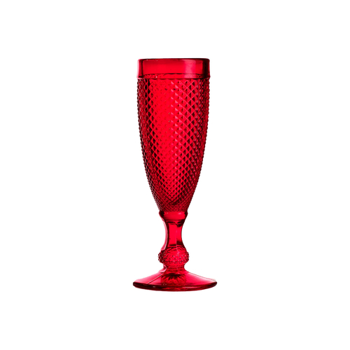 4 Champagne red flutes Bicos 110ml