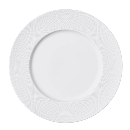 Graphique Presentation Plate 32,5cm, White Porcelain