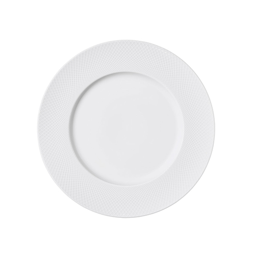 Graphique Flat Plate 28,5cm White Porcelain