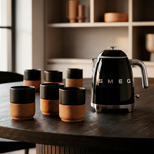 Black Noir Tea Ritual Set - Alma Gémea & SMEG Mini Edition