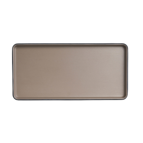 25x12cm rectangular Platter, Baja Sandstone, durable Melamine