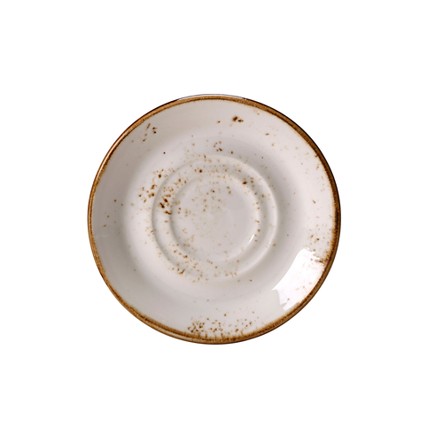Saucer Craft White 15cm, durable vitrified Porcelain