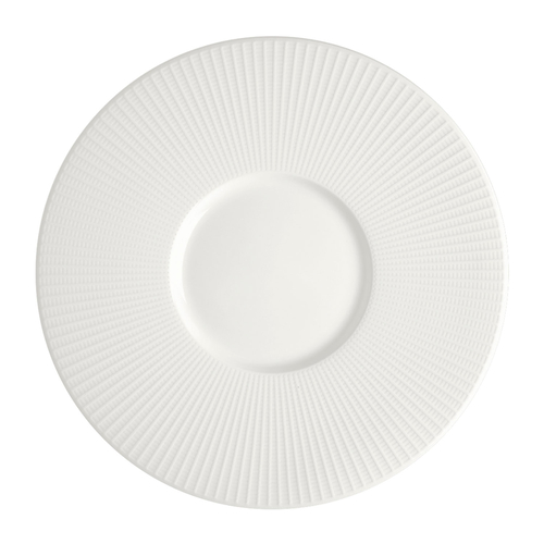 Gourmet Shallow Dish 28cm, Willow, vitrified Porcelain