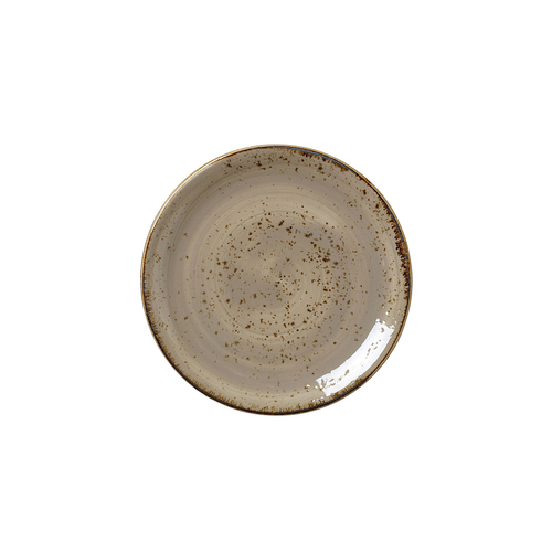 15cm Coupe Plate Craft Porcini, vitrified Porcelain