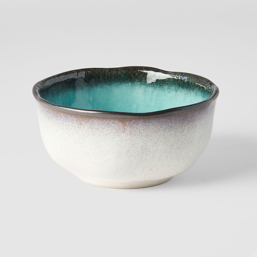 Sky Blue Bowl 550ml, Minoyaki Porcelain, Serene Blue