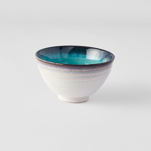 Sky Blue Small Bowl 300 ml, Minoyaki Porcelain