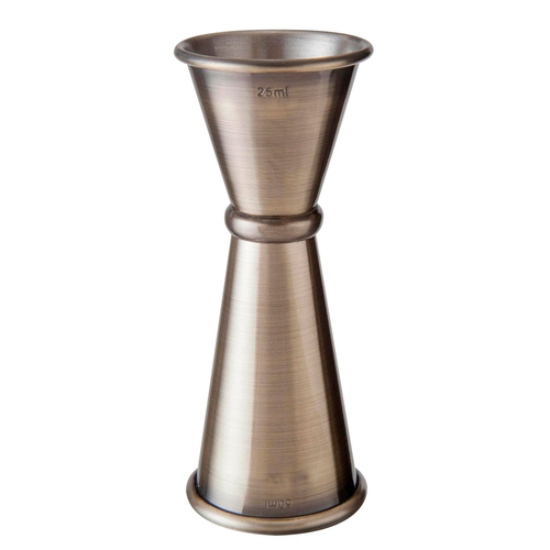 Medidor 25/35/50ml, Vintage, Aço Inoxidável