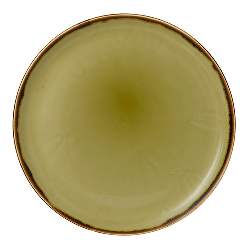 Harvest Green coupe plate