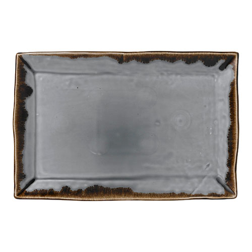 Serving plate Harvest Grey