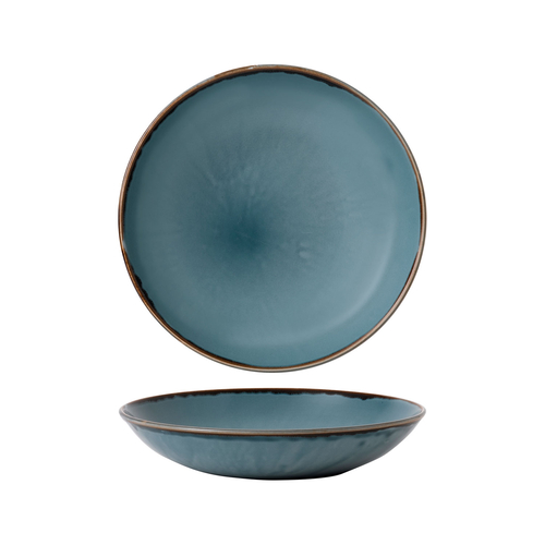 Harvest Blue deep plate 25cm