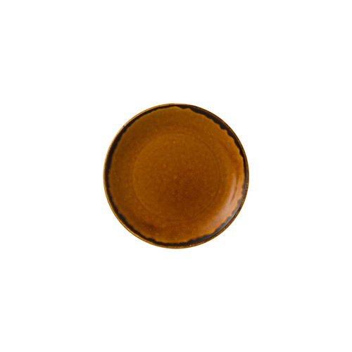 Harvest Brown dessert plate 17cm