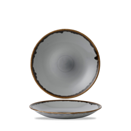 Deep plate Harvest Grey 26cm