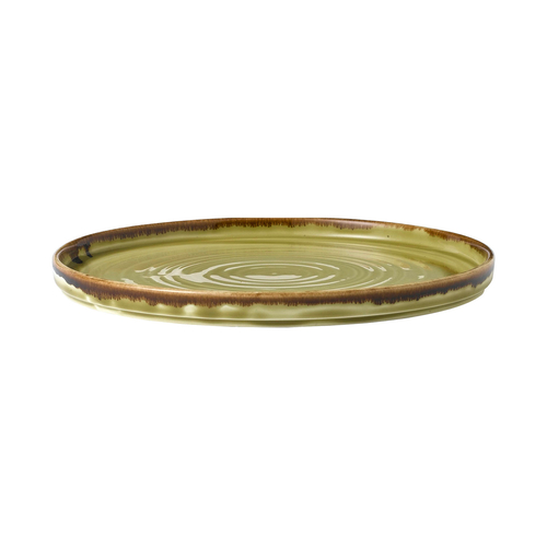 Harvest Green walled plate 21cm