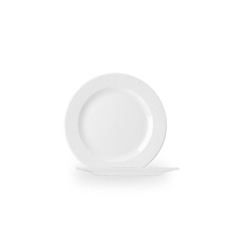 Sweet Plate 17 cm, Bamboo White, Vitrified Porcelain