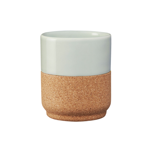 Ceramic and Cork Tea Cup Alma Gémea Green 180 ml