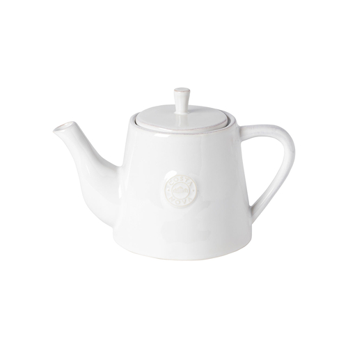 Nova White Teapot 1L, Stoneware