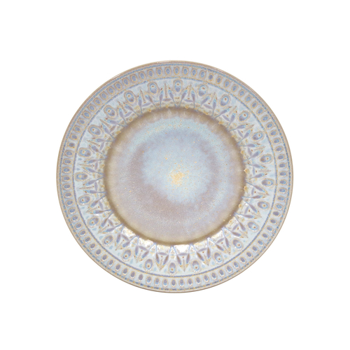 Cristal Dessert Plate 22cm, fine stoneware with handcrafted crystal-inspired finish