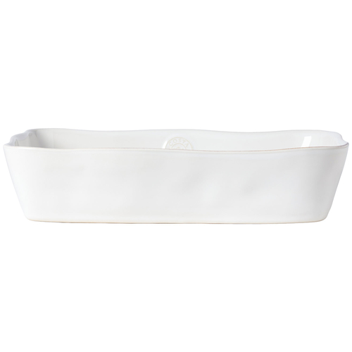 Nova White 35x26cm Baking Pan, Stoneware