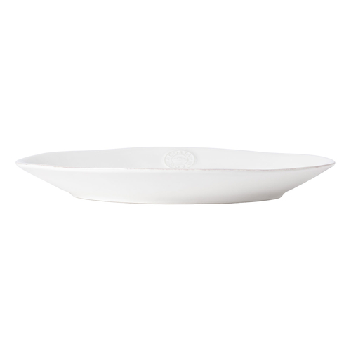 Oval Platter Nova White 30x21cm, Stoneware