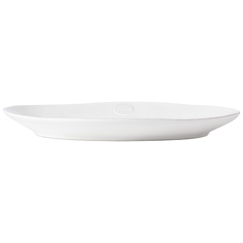 Oval Platter Nova White 40x28cm, Stoneware