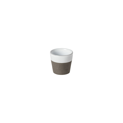 Grespresso Nature Espresso Cup 6.5 x 5.8 cm, 70 ml, recycled stoneware with handcrafted finish
