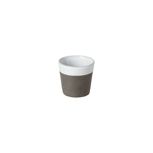 Grespresso Nature Lungo Cup 8 x 7.5 cm, 191 ml, recycled stoneware with handcrafted finish