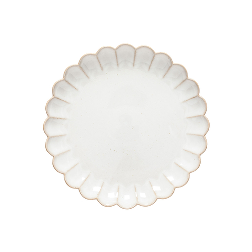 Marrakesh White Dinner Plate 28 cm, Vitrified Stoneware
