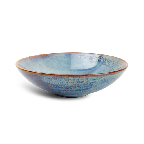 Nova Blue 26×7,5cm Salad Bowl, Blue Hotel Porcelain