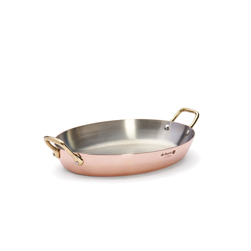 Copper pan Inocuivre 32x23cm
