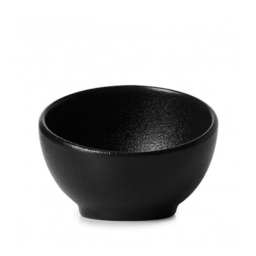 Black aperitif bowl Adélie 7,5cm