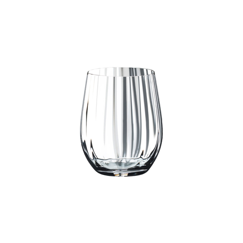 'Optical O' whisky tumbler 340ml