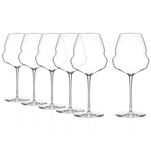 6 Cocoon Burgundy glass 712ml