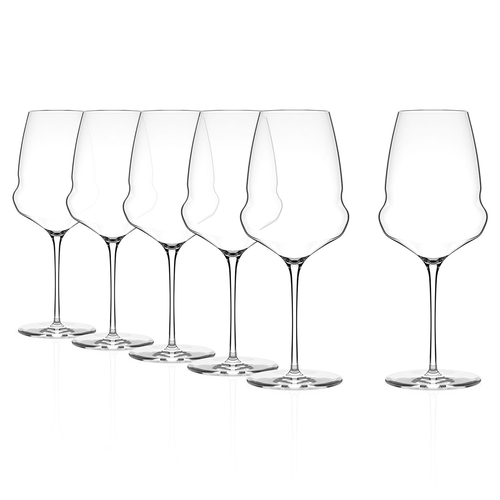 Set of 6 Cocoon Bordeaux glass 746ml