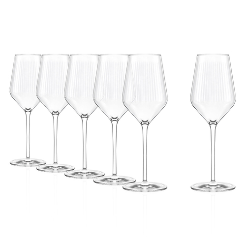 6 Symphony white wine Glasses 405ml