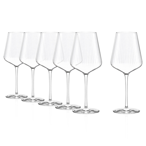 6 Symphony Bordeaux Glasses 645ml