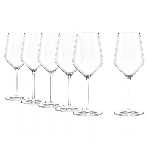 6 STARlight Red Wine Glasses 510ml