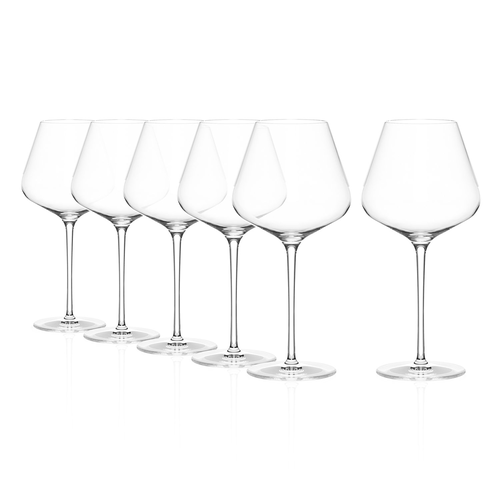 6 Q1 Burgunder Glasses 650ml