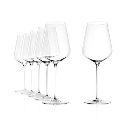 6 Q1 Bordeaux Glasses 600ml