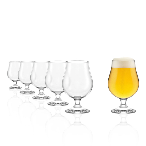 6 tulip glasses 500 ml ideal for Belgian beers