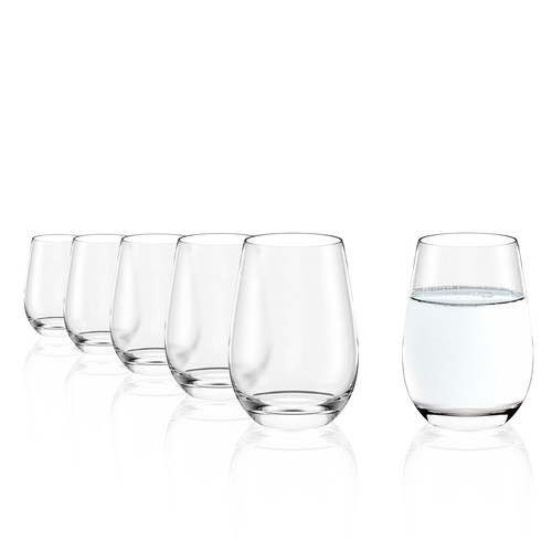 6 All-Purpose tumbler glasses Event 465 ml