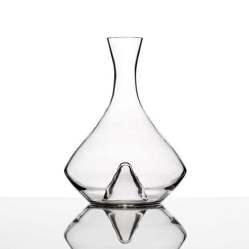 Decanter Fire Vulkanos 750ml em vidro cristalino, com gargalo fino