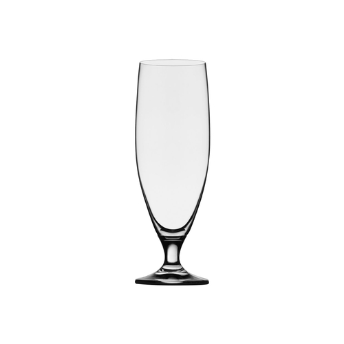 485ml crystal beer glass, imperial design, durable & dishwasher safe