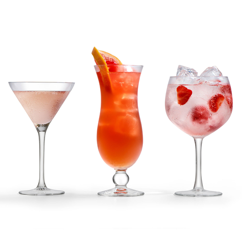 12 Cocktail Collection glasses