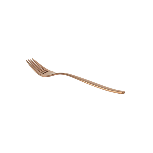 Bali Copper Dessert Fork, Stainless Steel
