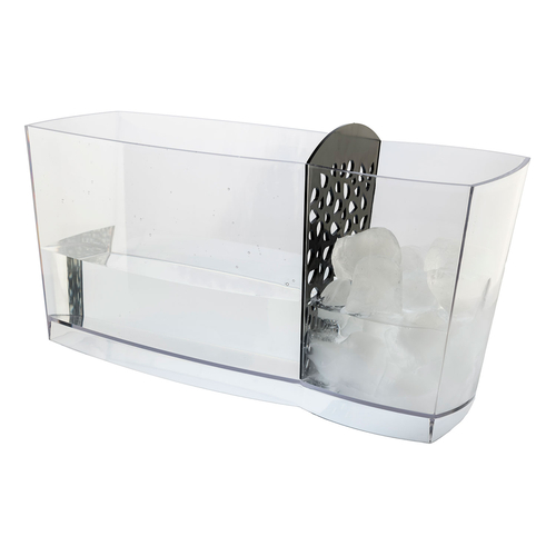 Ice Bucket with Removable Ice Divider