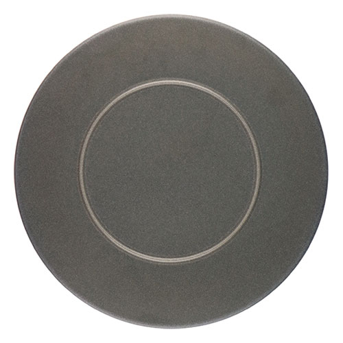 Único Antracite dinner plate