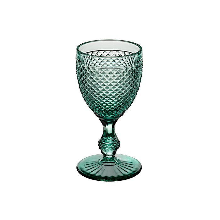 4 Copos de água Bicos verde menta 280ml - Vista Alegre - 5601266324104