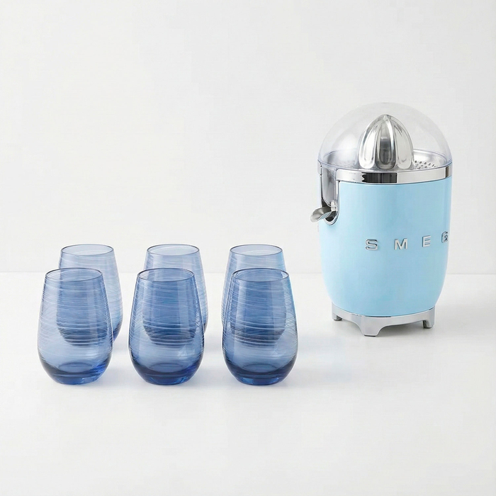 Blue Fresh Morning Set - Twister & SMEG Citrus Edition - SMEG Portugal | Exclusive Design Kitchen Packs - 5602737110523