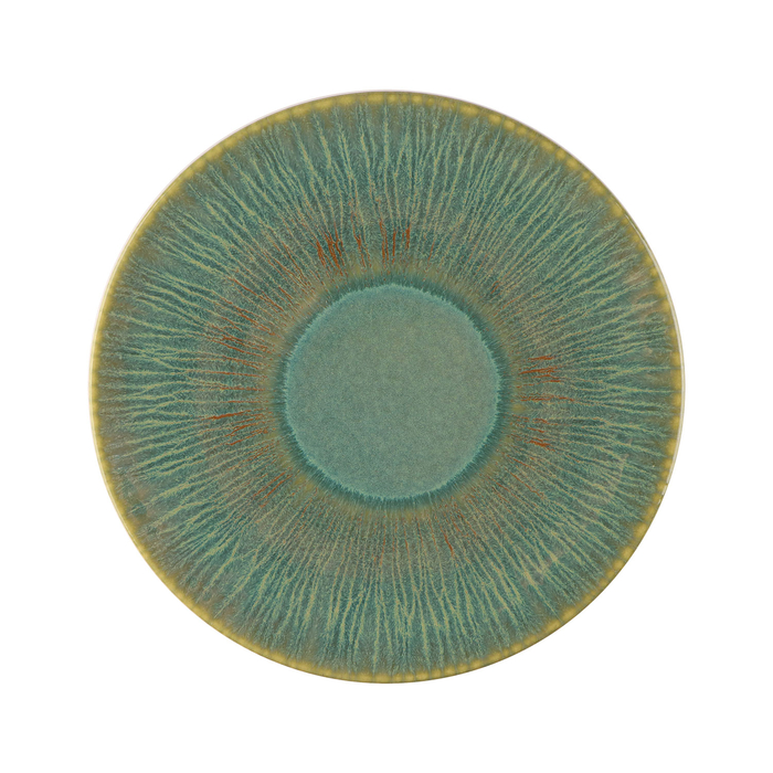 Prato marcador Agata Esmeralda 32cm - Mesa Ceramics - 5600498207902