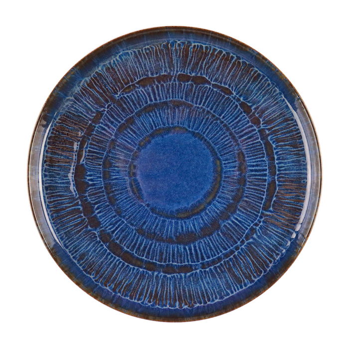 Prato marcador Oro Cobalto 33cm - Mesa Ceramics - 5600498207452